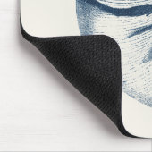 Indigo Shark Eye Seashell Muismat (Hoek)