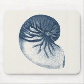 Indigo Shark Eye Seashell Muismat (Voorkant)