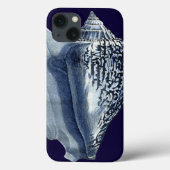 Indigo Shells I Case-Mate iPhone Case (Achterkant)