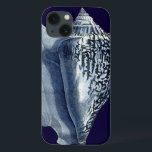Indigo Shells I Case-Mate iPhone Case<br><div class="desc">Mariene Leven</div>