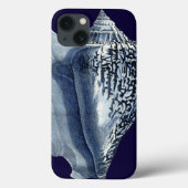 Indigo Shells I Case-Mate iPhone Case (Achterkant)