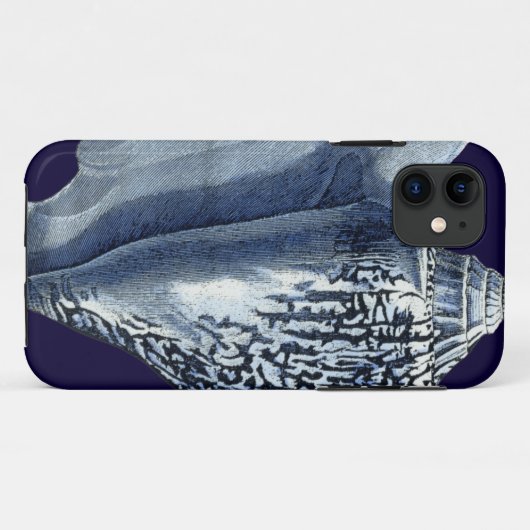 Indigo Shells I Case-Mate iPhone Case (Achterkant (horizontaal))