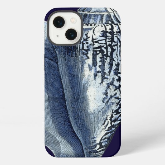 Indigo Shells I iPhone Hoesje (Achterkant)