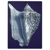 Indigo Shells I Klembord (Achterkant)