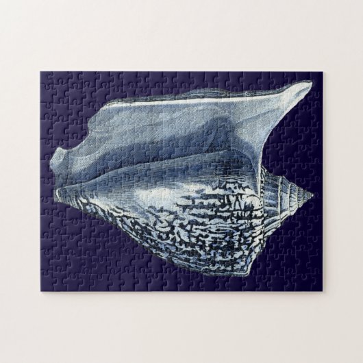 Indigo Shells I Legpuzzel (Horizontaal)