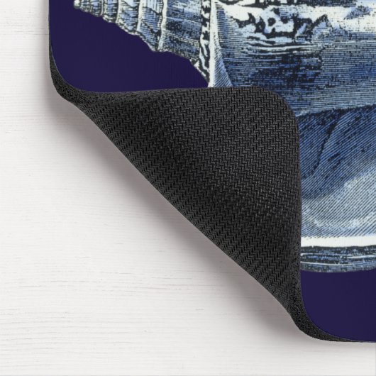 Indigo Shells I Muismat (Hoek)