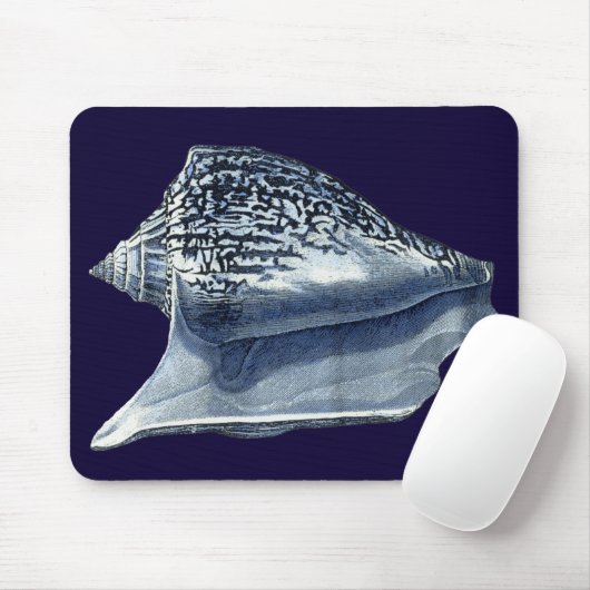 Indigo Shells I Muismat (Met muis)