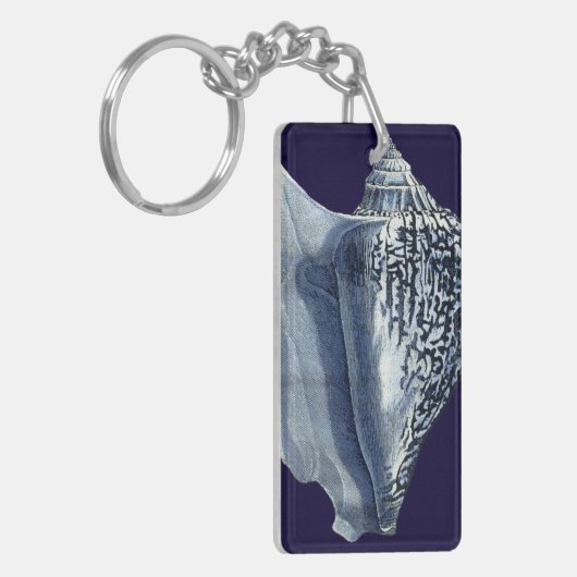 Indigo Shells I Sleutelhanger (Voorkant Links)