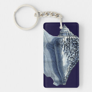 Indigo Shells I Sleutelhanger
