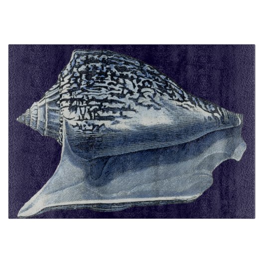 Indigo Shells I Snijplank (Voorkant)