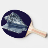 Indigo Shells I Tafeltennisbatje (Zijkant)