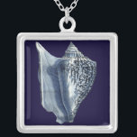 Indigo Shells I Zilver Vergulden Ketting<br><div class="desc">Mariene Leven</div>