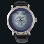Indigo Shells III Horloge<br><div class="desc">Mariene Leven</div>