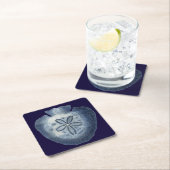 Indigo Shells III Kartonnen Onderzetters (Insitu)