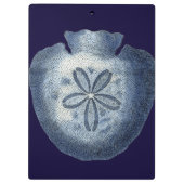 Indigo Shells III Klembord (Achterkant)