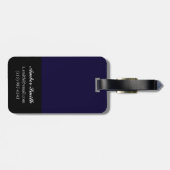 Indigo Shells IV Bagagelabel (Achterkant horizontaal)