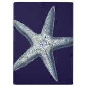 Indigo Shells IV Klembord (Achterkant)