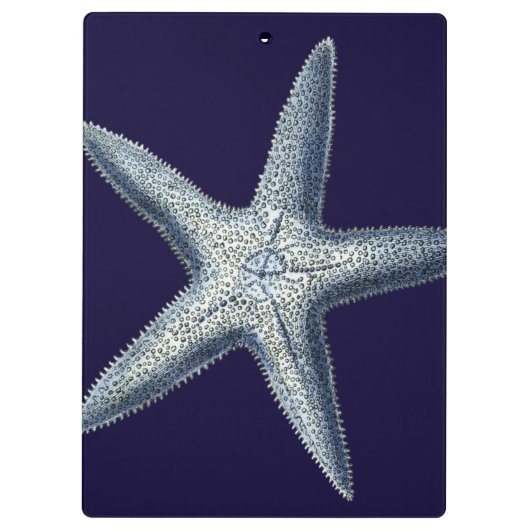 Indigo Shells IV Klembord (Achterkant)