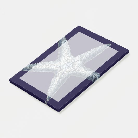 Indigo Shells IV Post-it® Notes (Schuin)