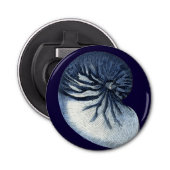 Indigo Shells VII Button Flesopener (Voorkant)