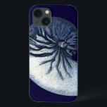 Indigo Shells VII iPhone 13 Hoesje<br><div class="desc">Mariene Leven</div>
