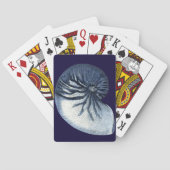 Indigo Shells VII Pokerkaarten (Achterkant)