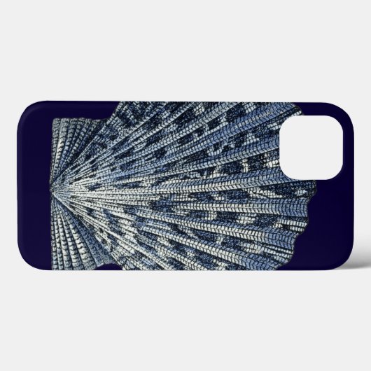 Indigo Shells VIII Case-Mate iPhone Case (Achterkant (horizontaal))