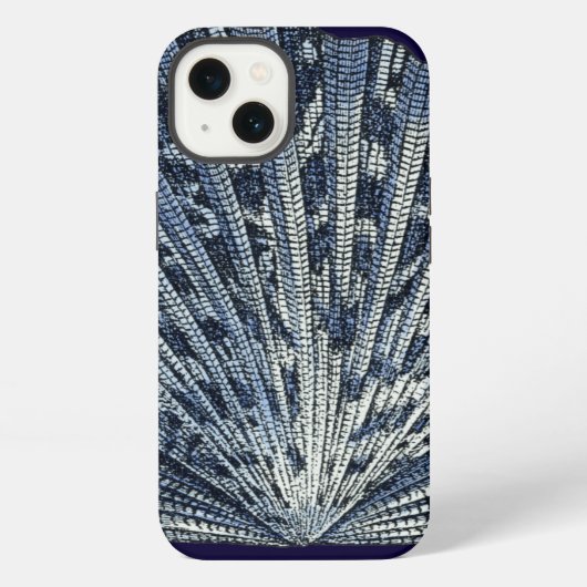 Indigo Shells VIII iPhone Hoesje (Achterkant)