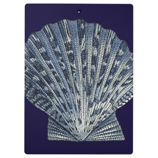 Indigo Shells VIII Klembord (Achterkant)