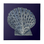 Indigo Shells VIII Tegeltje<br><div class="desc">Mariene Leven</div>
