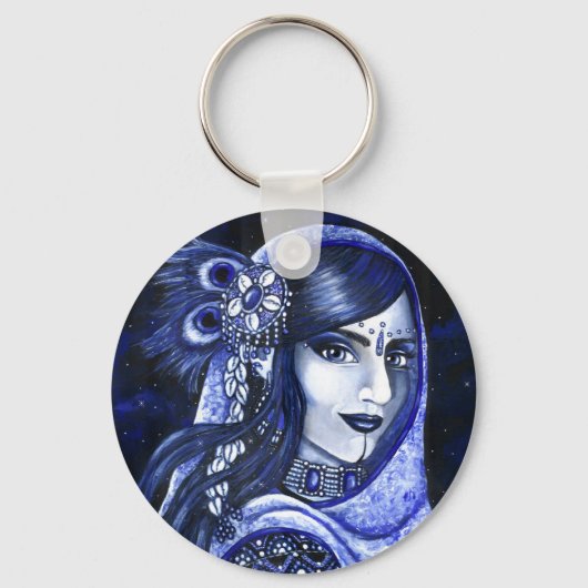Indigo Sleutelhanger (Voorkant)