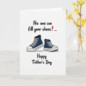 Indigo Sneakers Vaderdag kaart (Gele Bloem)