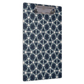 Indigo Sneeuwbloem Lattice Klembord (Rechts)