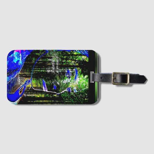 Indigo Snoep 01 Bagagelabel (Voorkant (horizontaal))