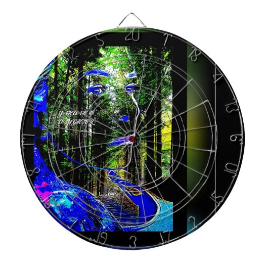 Indigo Snoep 01 Dartbord (Voorkant)