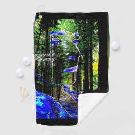 Indigo Snoep 01 Golfhanddoek