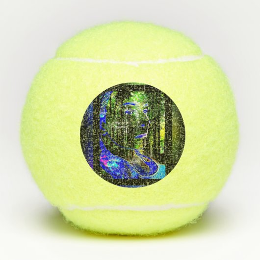 Indigo Snoep 01 Tennisballen (Voorkant)