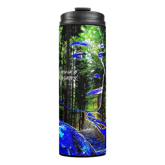 Indigo Snoep 01 Thermosbeker (Voorkant)