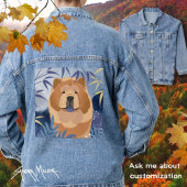 INDIGO soepele chow denim jas Denim Jacket