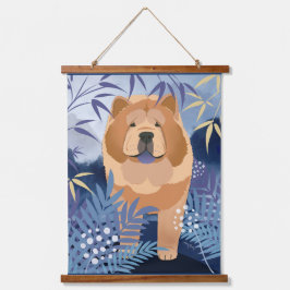 INDIGO soepele chow hangende wandtapijt Hangend Wandkleed