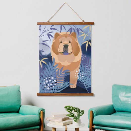 INDIGO soepele chow hangende wandtapijt Hangend Wandkleed (Woonkamer)