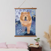 INDIGO soepele chow hangende wandtapijt Hangend Wandkleed (Slaapkamer)