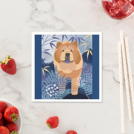 INDIGO soepele chow papieren servetten (Insitu)