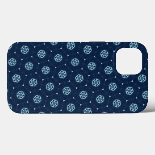 Indigo Spirit: Boho Afrikaanse Geometrie Case-Mate iPhone Case (Achterkant (horizontaal))