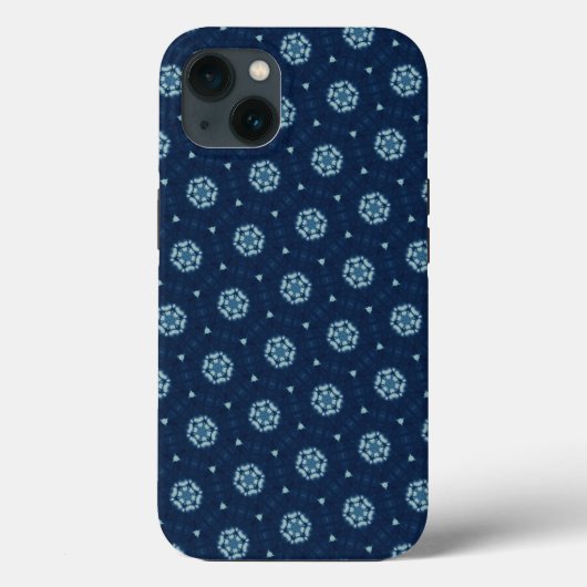 Indigo Spirit: Boho Afrikaanse Geometrie Case-Mate iPhone Case (Achterkant)