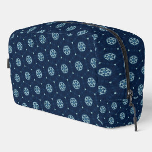 Indigo Spirit: Boho Afrikaanse Geometrie Toilettasje