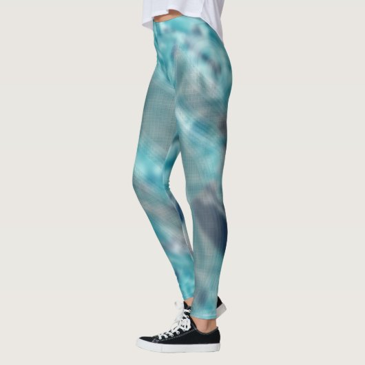 Indigo Splash druppels Leggings (Links)