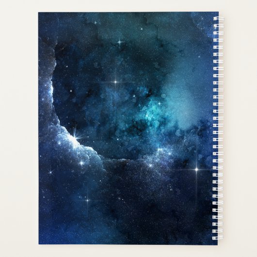 Indigo Star Galaxy Starfield Planner (Achterkant)