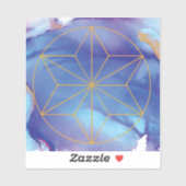 Indigo star sticker (Vel)