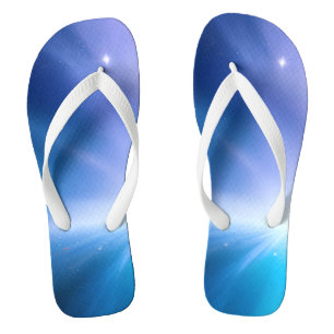 Indigo Starlight Achtergrond Teenslippers